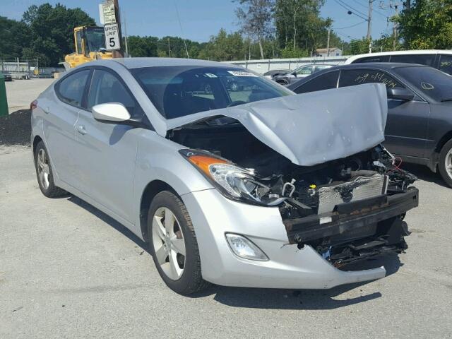 5NPDH4AE4CH099991 - 2012 HYUNDAI ELANTRA SILVER photo 1