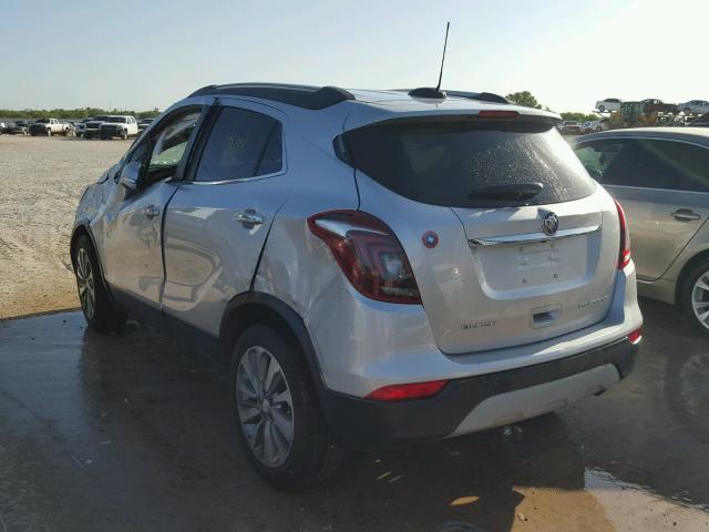 KL4CJASB4HB100160 - 2017 BUICK ENCORE PRE SILVER photo 3