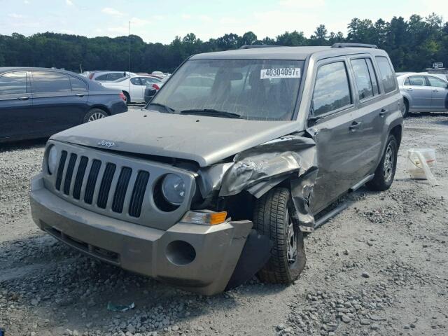 1J8FT28W38D591251 - 2008 JEEP PATRIOT SP TAN photo 2