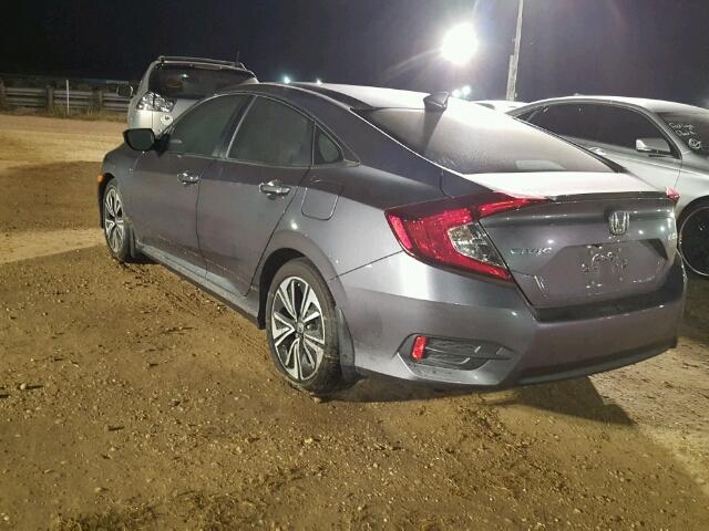 19XFC1F83HE010528 - 2017 HONDA CIVIC رمادي صورة 3