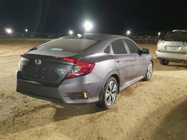 19XFC1F83HE010528 - 2017 HONDA CIVIC رمادي صورة 4