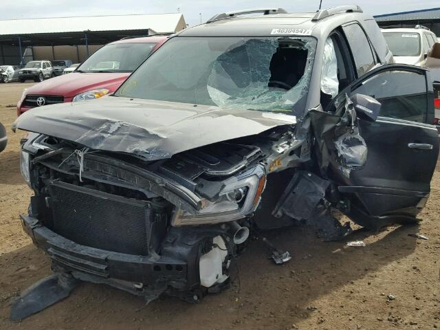 1GKKVRKD7DJ258020 - 2013 GMC ACADIA SLT შავი ფოტო 2