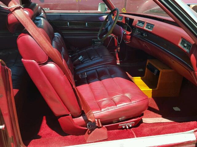 6L47S5Q252142 - 1975 CADILLAC EL DORADO RED photo 5