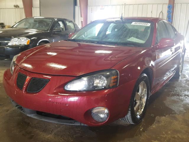 2G2WS522751148288 - 2005 PONTIAC GRAND PRIX MAROON photo 2