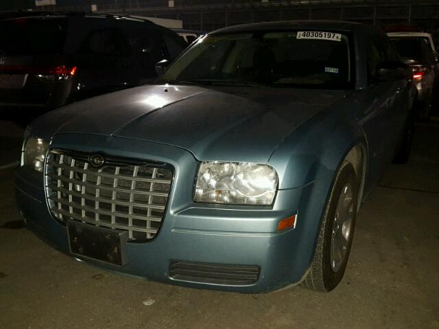 2C3KA43R88H268006 - 2008 CHRYSLER 300 LX BLUE photo 2