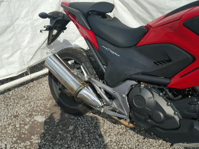 JH2RC6300EK001388 - 2014 HONDA NC700X RED photo 6