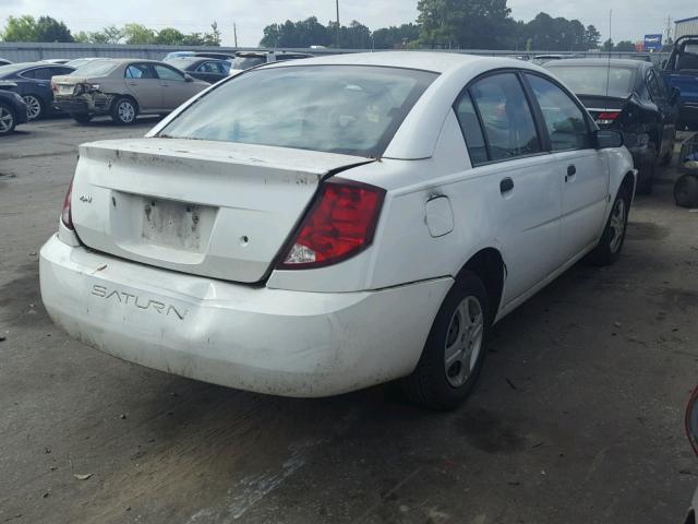 1G8AG52F64Z128902 - 2004 SATURN ION LEVEL WHITE photo 4