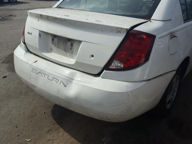 1G8AG52F64Z128902 - 2004 SATURN ION LEVEL WHITE photo 9