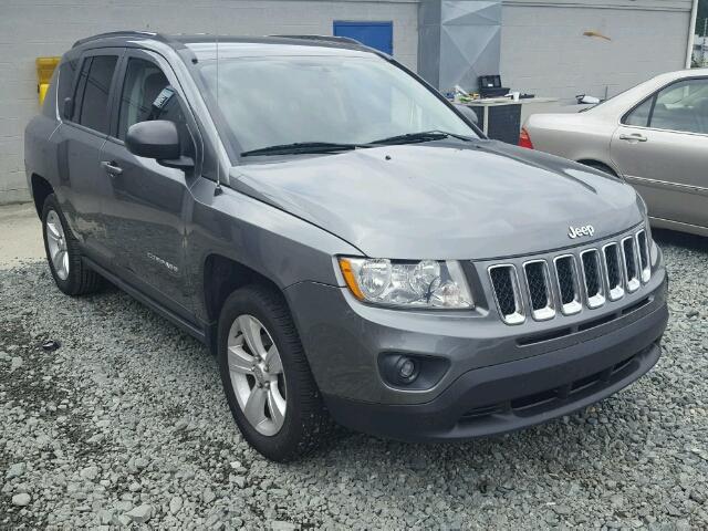 1C4NJCBB6CD589619 - 2012 JEEP COMPASS SP GRAY photo 1