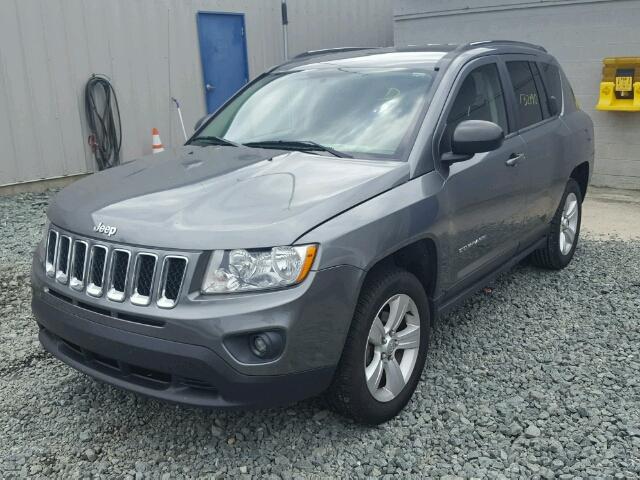 1C4NJCBB6CD589619 - 2012 JEEP COMPASS SP GRAY photo 2