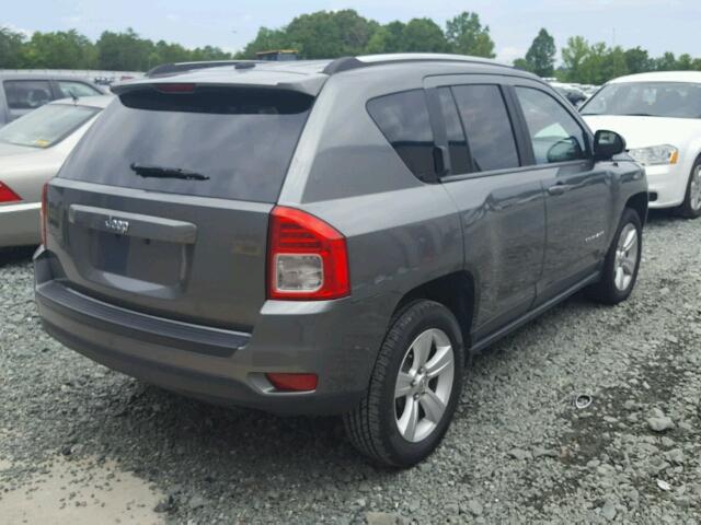 1C4NJCBB6CD589619 - 2012 JEEP COMPASS SP GRAY photo 4