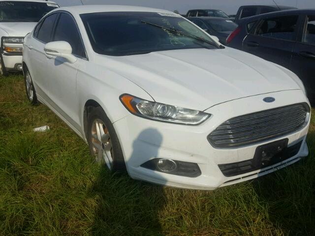 3FA6P0HD9ER214060 - 2014 FORD FUSION SE WHITE photo 1