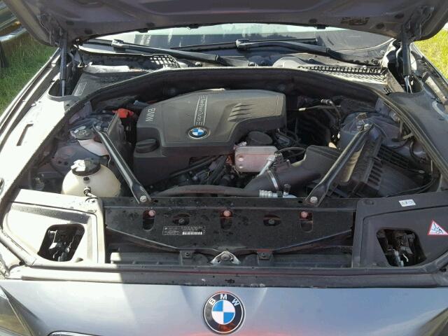 WBA5A5C57ED503433 - 2014 BMW 528 GRAY photo 7