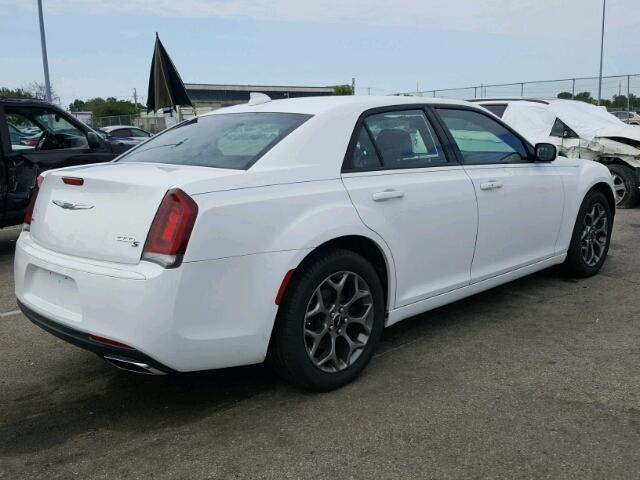 2C3CCAGGXGH142315 - 2016 CHRYSLER 300 S WHITE photo 4