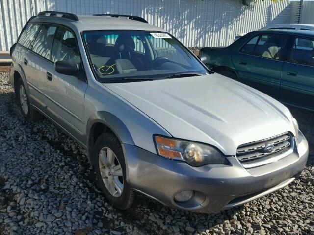 4S4BP61C856339878 - 2005 SUBARU LEGACY OUT SILVER photo 1