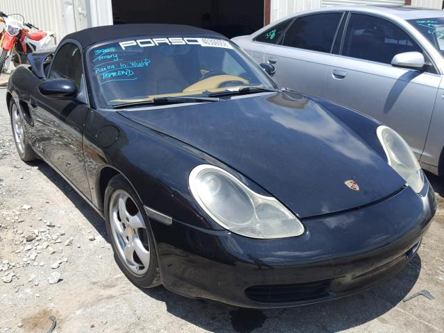 WP0CA29861U620764 - 2001 PORSCHE BOXSTER BLACK photo 1