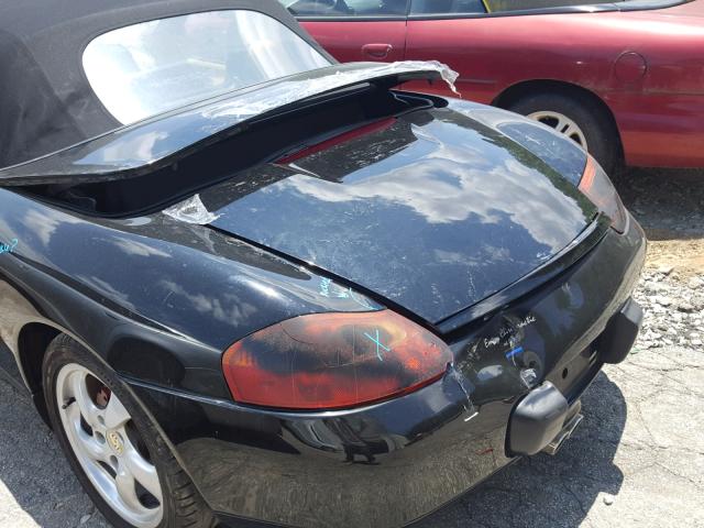 WP0CA29861U620764 - 2001 PORSCHE BOXSTER BLACK photo 9