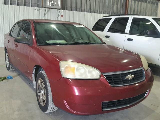 1G1ZS58F07F175078 - 2007 CHEVROLET MALIBU LS წითელი ფოტო 1