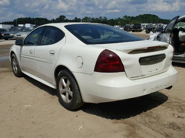 2G2WP522X51302865 - 2005 PONTIAC GRAND PRIX WHITE photo 3