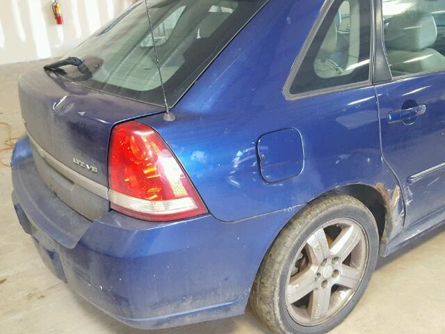 1G1ZU63866F233122 - 2006 CHEVROLET MALIBU MAX BLUE photo 10