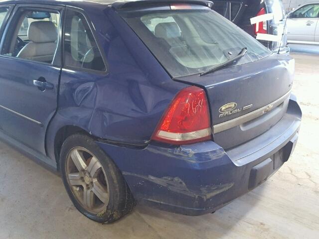 1G1ZU63866F233122 - 2006 CHEVROLET MALIBU MAX 蓝色 照片 9