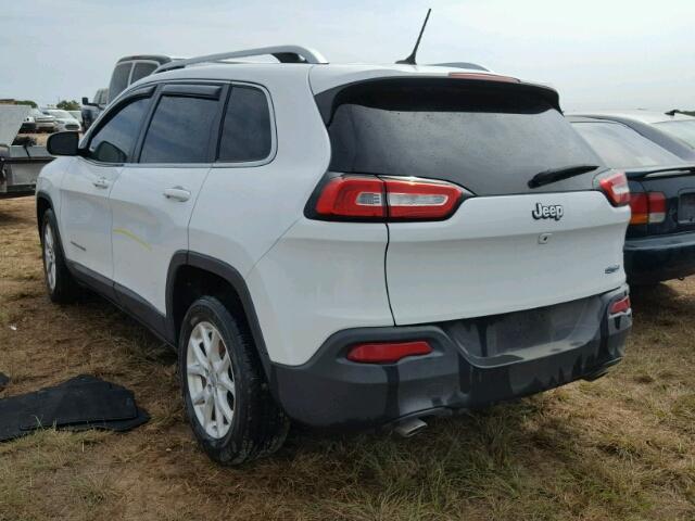 1C4PJLCS7EW212778 - 2014 JEEP CHEROKEE L WHITE photo 3