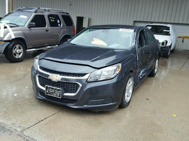 1G11B5SL8FF217877 - 2015 CHEVROLET MALIBU LS GRAY photo 2