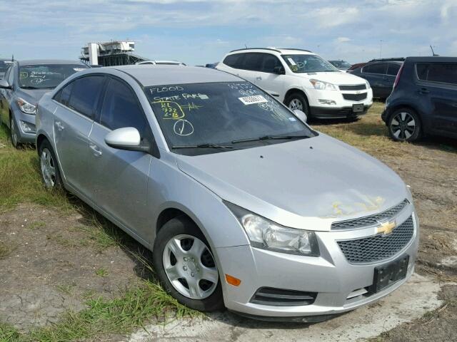 1G1PF5S92B7211855 - 2011 CHEVROLET CRUZE LT SILVER photo 1