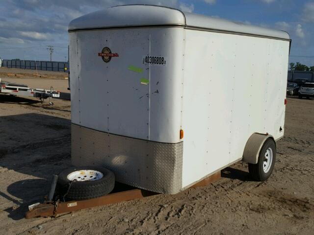 4YMCL12188M013788 - 2008 CARR TRAILER WHITE photo 2