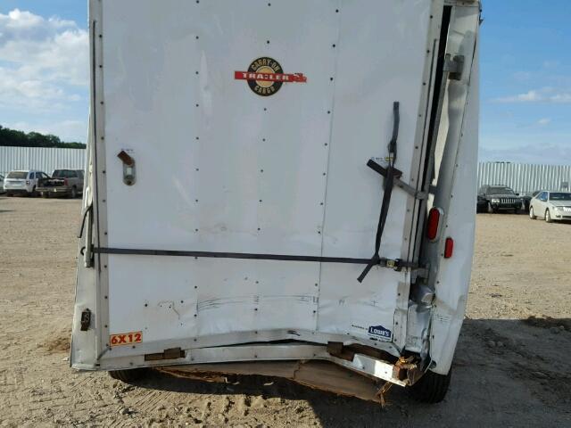 4YMCL12188M013788 - 2008 CARR TRAILER WHITE photo 9