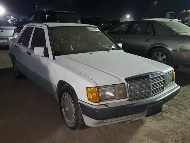 WDBDA29D7PG005096 - 1993 MERCEDES-BENZ 190 WHITE photo 1