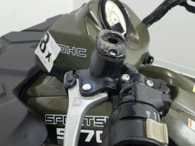 4XASEA573GA258000 - 2016 POLARIS SPORTSMAN GREEN photo 10