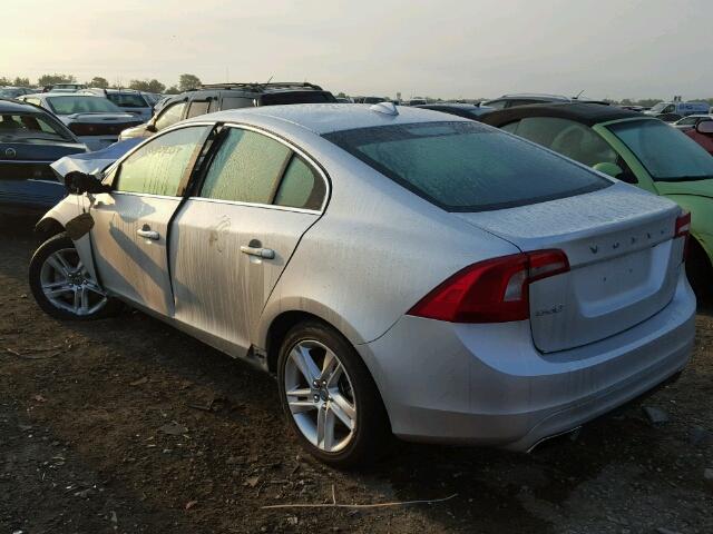 YV1612TM1F2355106 - 2015 VOLVO S60 PLATIN SILVER photo 3