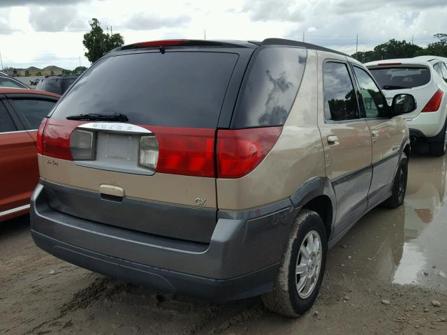 3G5DA03E63S579621 - 2003 BUICK RENDEZVOUS TAN photo 4