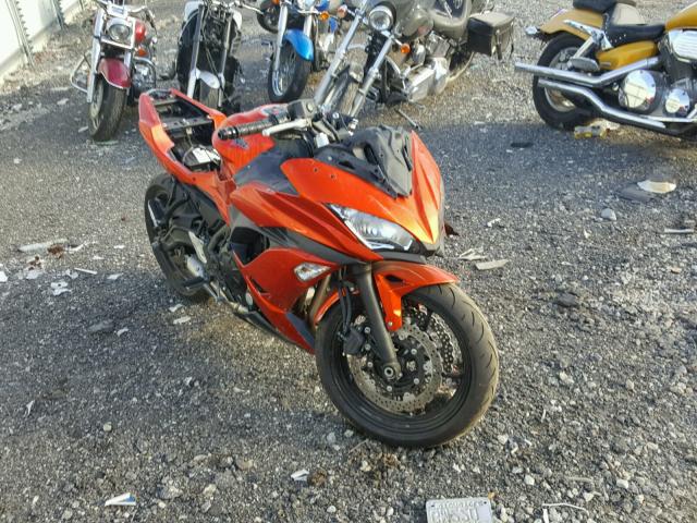 JKAEXEJ16HDA00883 - 2017 KAWASAKI EX650 J ORANGE photo 1