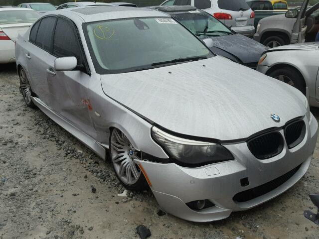 WBANW53598CT52056 - 2008 BMW 550 I GRAY photo 1