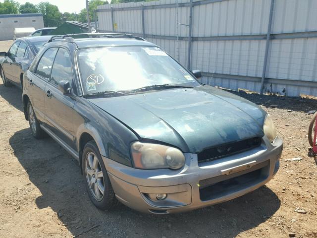 JF1GG68515H807056 - 2005 SUBARU IMPREZA OU GREEN photo 1