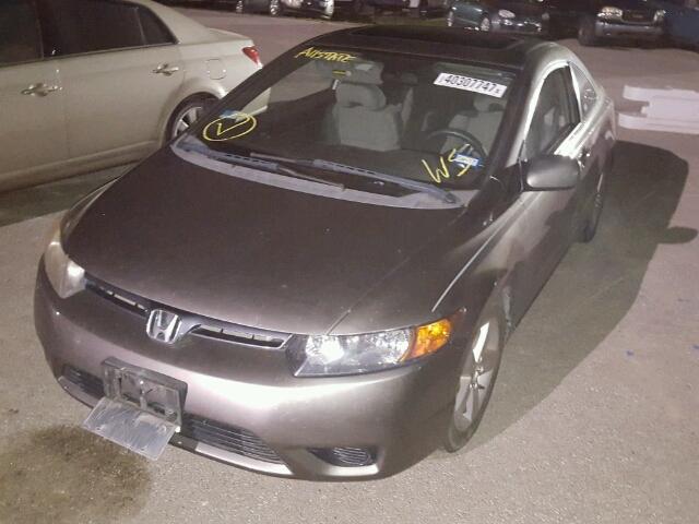 2HGFG128X8H506068 - 2008 HONDA CIVIC EX Сұр фото 2