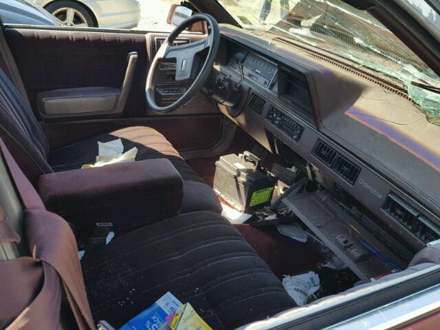 1G3AJ51N4KG304709 - 1989 OLDSMOBILE CUTLASS CI 栗色 照片 5
