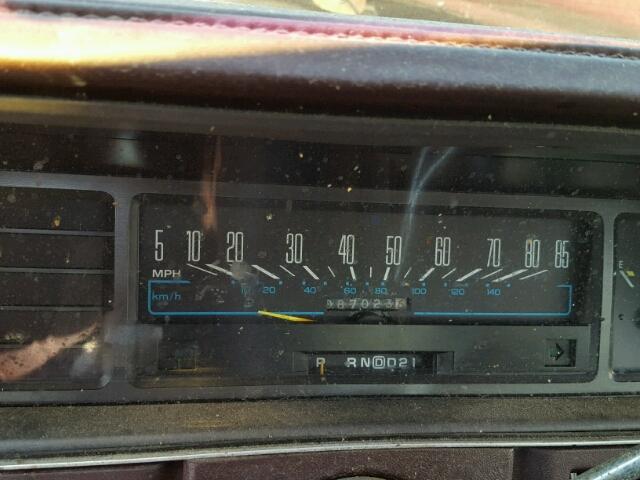 1G3AJ51N4KG304709 - 1989 OLDSMOBILE CUTLASS CI 栗色 照片 8