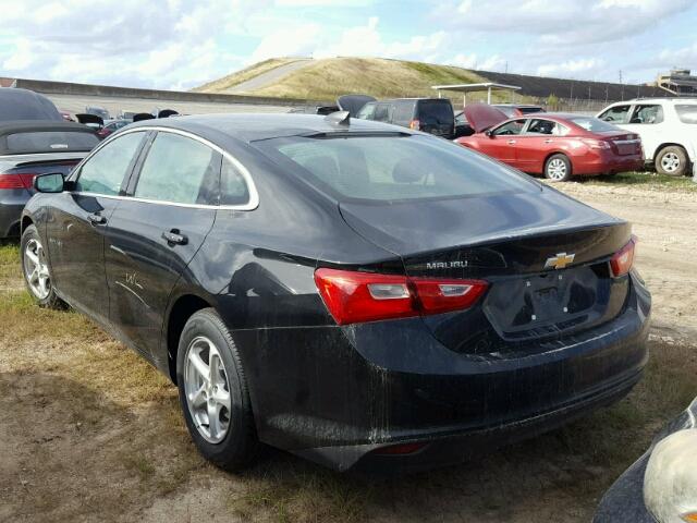 1G1ZB5ST9HF282906 - 2017 CHEVROLET MALIBU LS BLACK photo 3