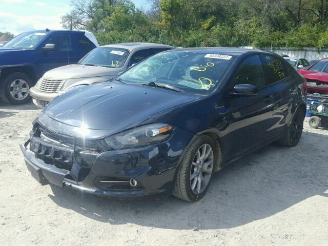 1C3CDFBA1DD292688 - 2013 DODGE DART GRAY photo 2