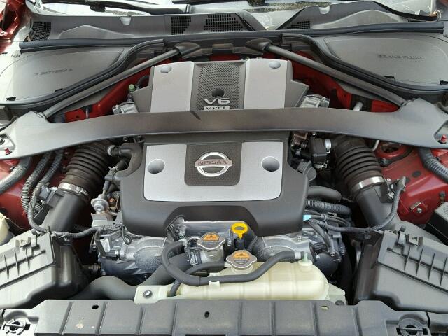 JN1AZ4EH7GM935313 - 2016 NISSAN 370Z BASE RED photo 7