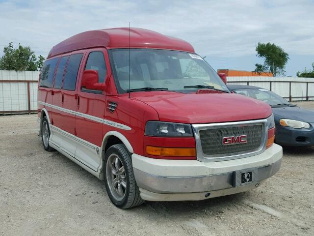 1GDFG154091159224 - 2009 GMC SAVANA RV RED photo 1