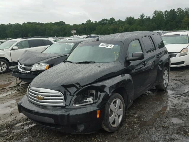 3GNCA13B09S500606 - 2009 CHEVROLET HHR LS BLACK photo 2