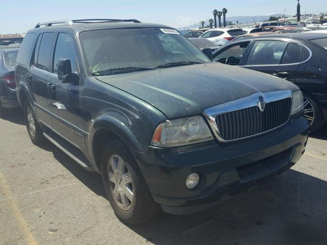 5LMEU78H63ZJ33691 - 2003 LINCOLN AVIATOR GREEN photo 1