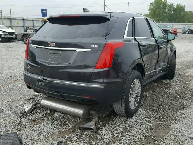 1GYKNBRS9HZ296101 - 2017 CADILLAC XT5 LUXURY BLACK photo 4