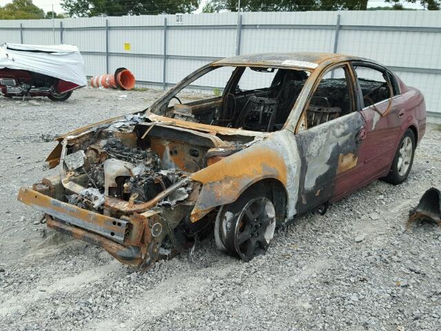 1N4AL11D36N346936 - 2006 NISSAN ALTIMA S BURGUNDY photo 2