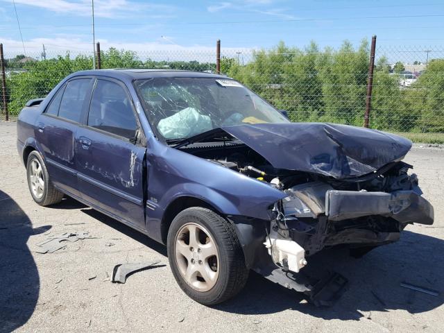 JM1BJ2234Y0208144 - 2000 MAZDA PROTEGE ES BLUE photo 1