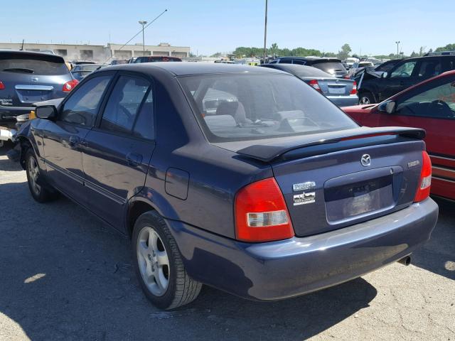 JM1BJ2234Y0208144 - 2000 MAZDA PROTEGE ES 蓝色 照片 3